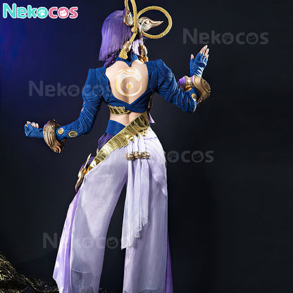 【Nekocos】Game League of Legends Cosplay The Unbroken Faith Yunara Cosplay Costume | In Stock