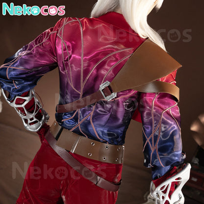 【Nekocos】Game Identity V Cosplay Mercenary Naib Subedar Man in Red Cosplay Costume Premium Edition | Custom-Tailor