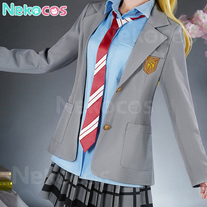 【Nekocos】Anime Your Lie in April Cosplay Kaori Miyazono Cosplay Costume | Custom-TailorAnime,Costume,one,Your Lie in April