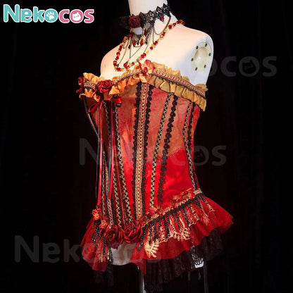 Vampire Dark Rose Dress Costume - Original Flames StyleCostume,Halloween Costume