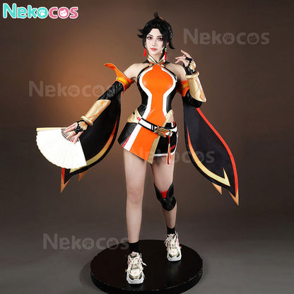 【Nekocos】Game Overwatch Cosplay Anran Cosplay Costume | Custom-Tailor