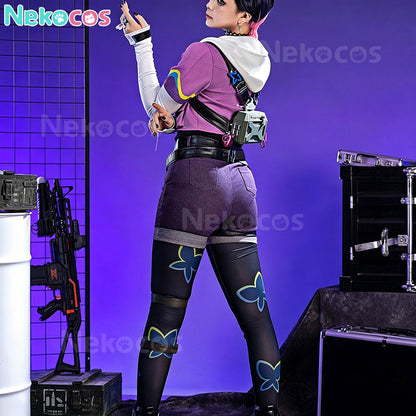 【Nekocos】Game Valorant Cosplay Clov Cosplay Costume | In Stock