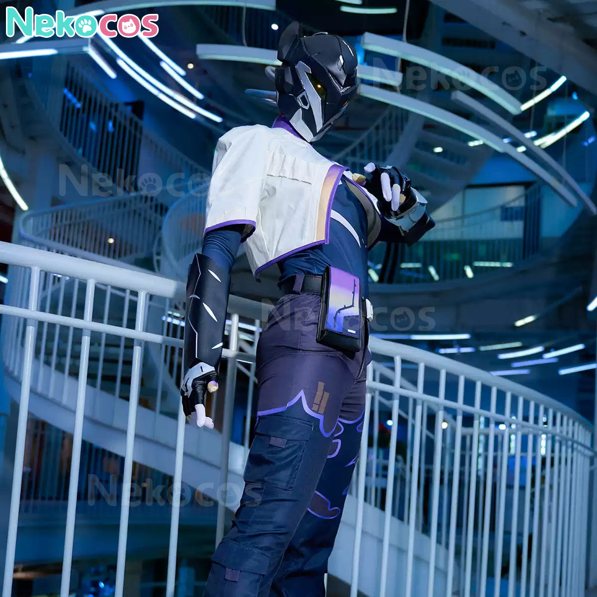 【Nekocos】Game Valorant Cosplay Vyse Cosplay Costume | In Stock