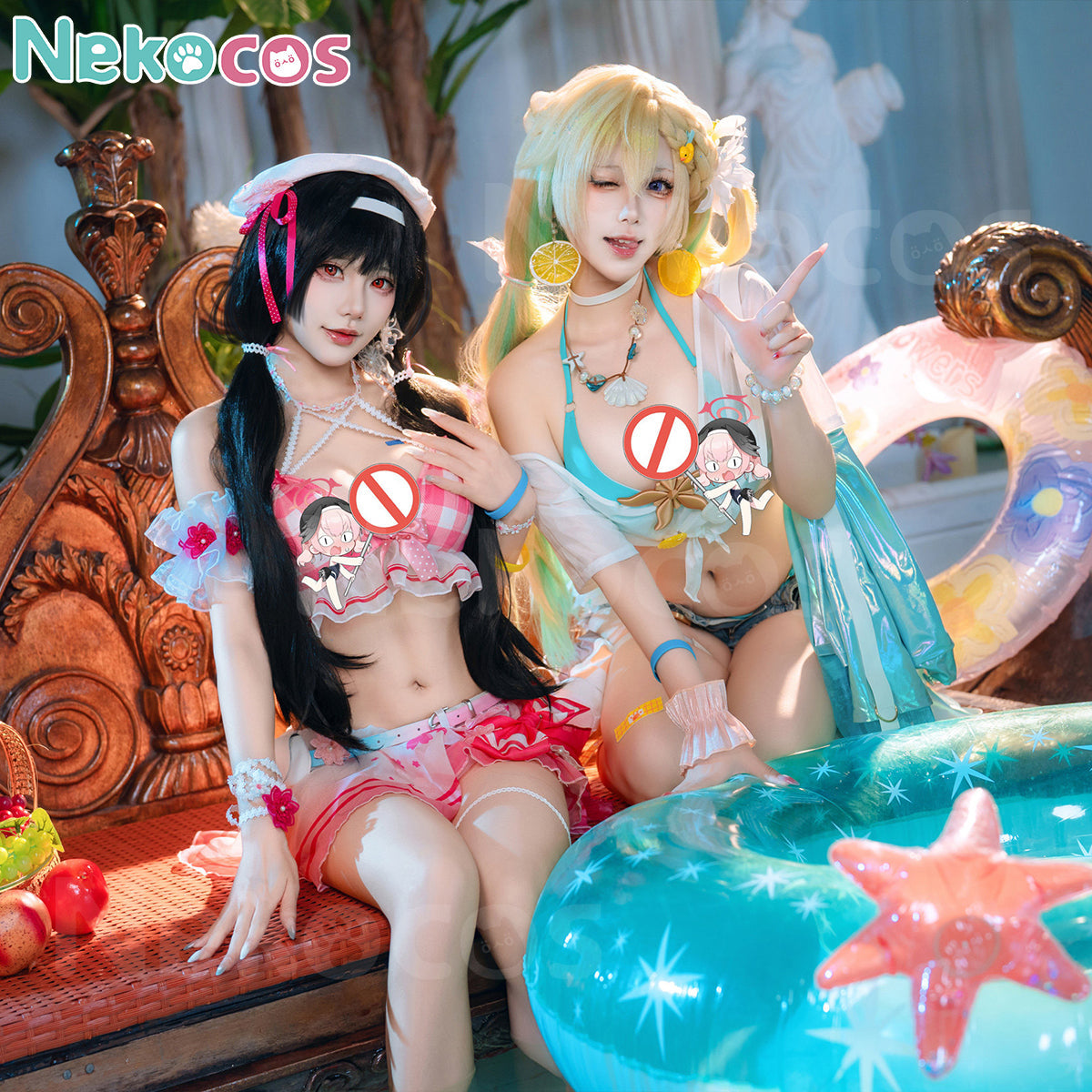 Chisa Peach Parfait Cosplay Costume | Custom-Tailored by NekocosCostume,Game,Wuthering Waves