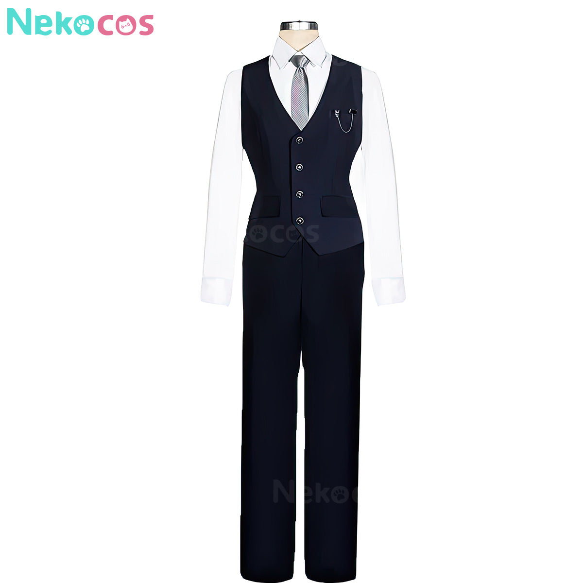【Nekocos】Game Love and Deepspace Cosplay Xavier Fluffy Trap Cosplay Costume | In Stock