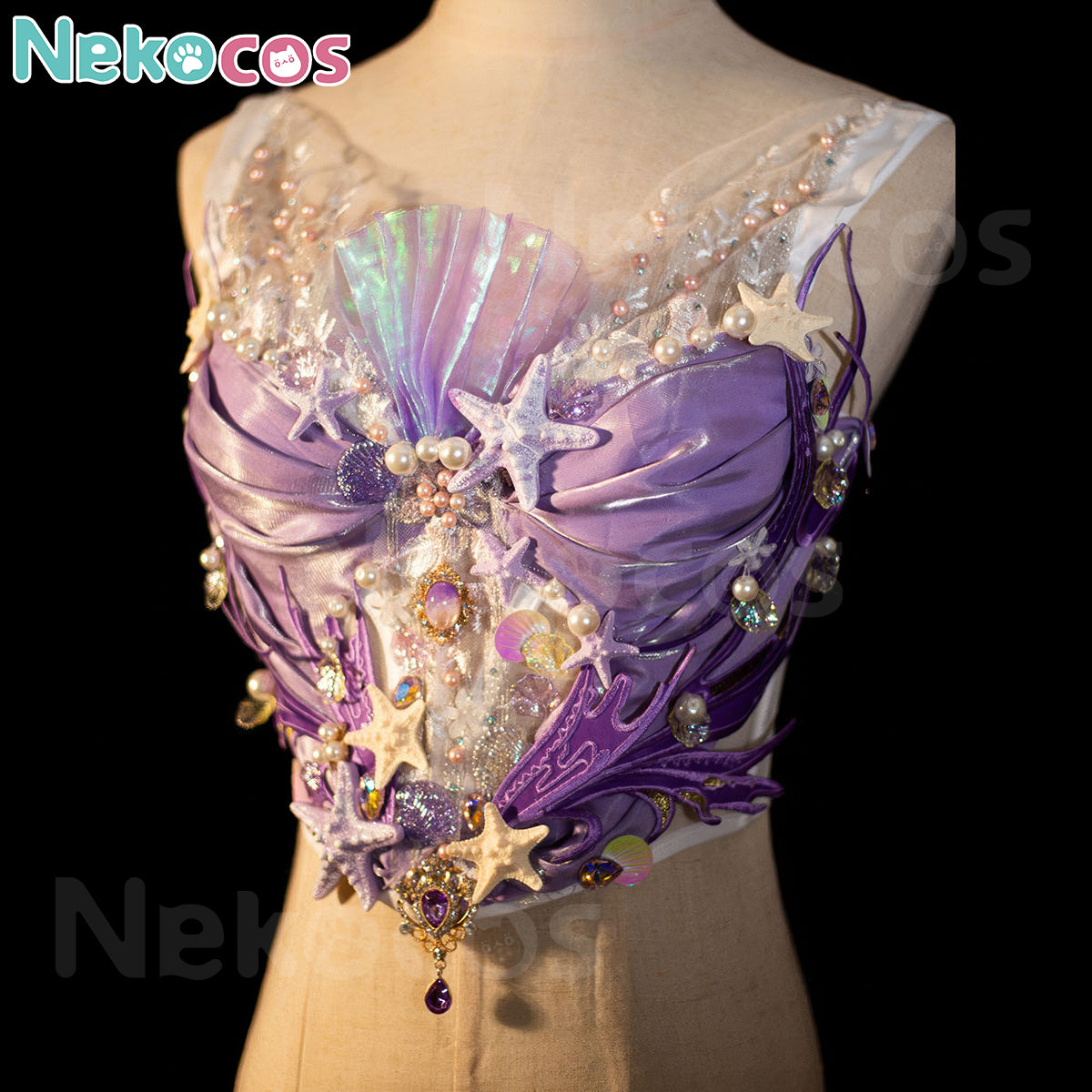 Mermaid Princess Cosplay Costume - Fantasy Ocean DressCostume,Halloween Costume