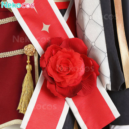 【Nekocos】Game Uma Musume Pretty Derby Cosplay Racing Debut Rose Kingdom Cosplay Costume | Custom-Tailor