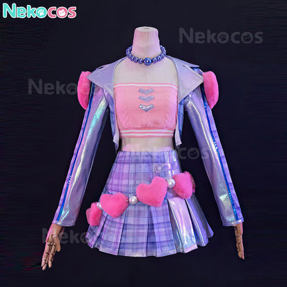【Nekocos】Game League of Legends Cosplay Caitlyn Kiramman Heartthrob Caitlyn Cosplay Costume | In Stock