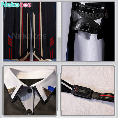 【Nekocos】Game Love and Deepspace Cosplay Caleb Farspace Colonel Cosplay Costume Premium Edition | In Stock