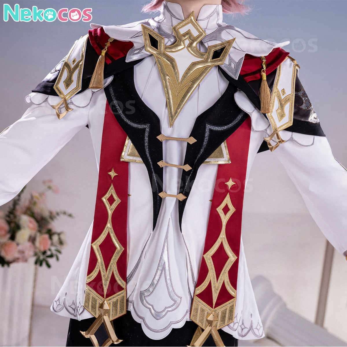 【Nekocos】Game Genshin Impact Cosplay Dahlia Cosplay Costume | In Stock