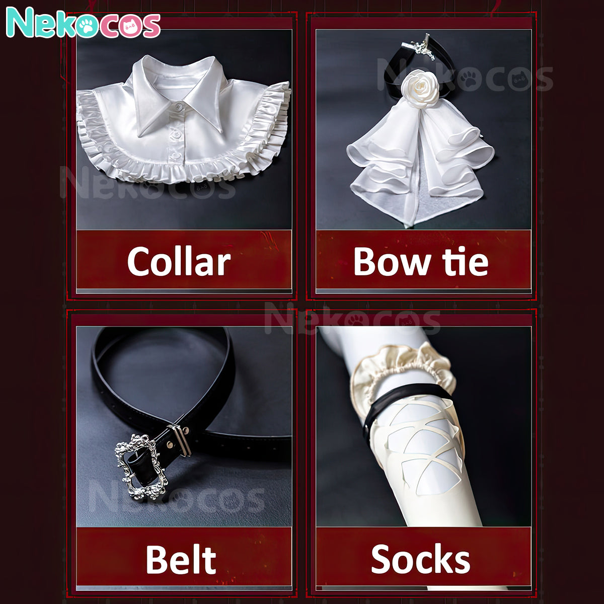 【Nekocos】Game Arknights Cosplay Entelechia Cosplay Costume | In Stock