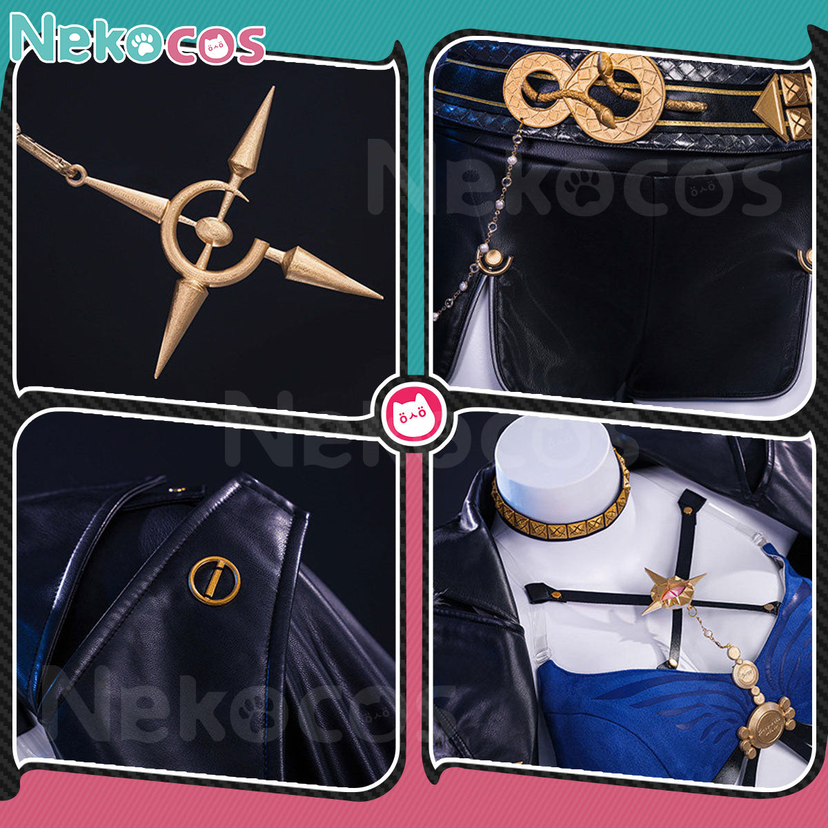 Wuthering Waves Galbrena Cosplay Costume - Premium EditionCostume,Game,Wuthering Waves