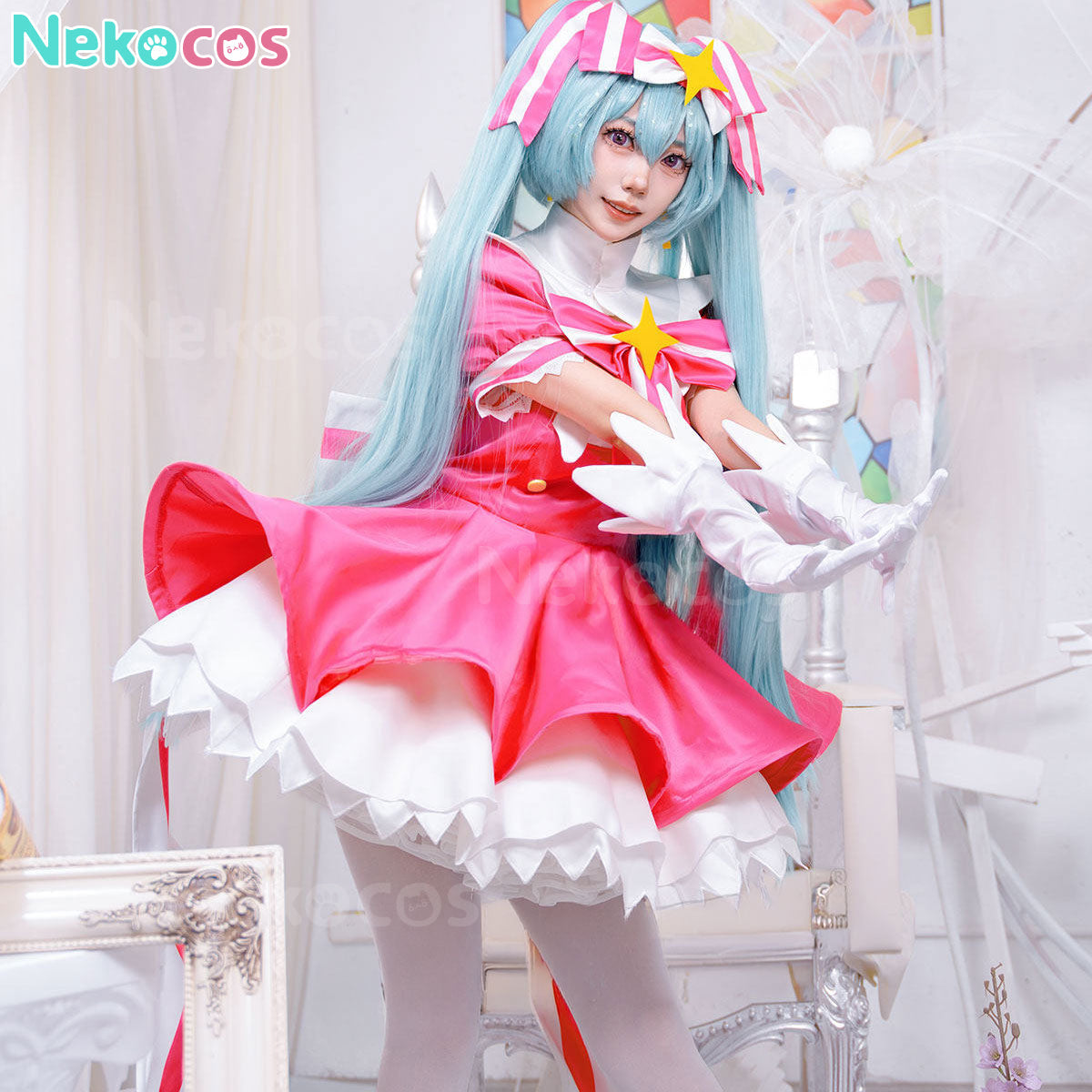 【Nekocos】Vocaloid Imasugu Rinne Miku Cosplay Costume | In Stock
