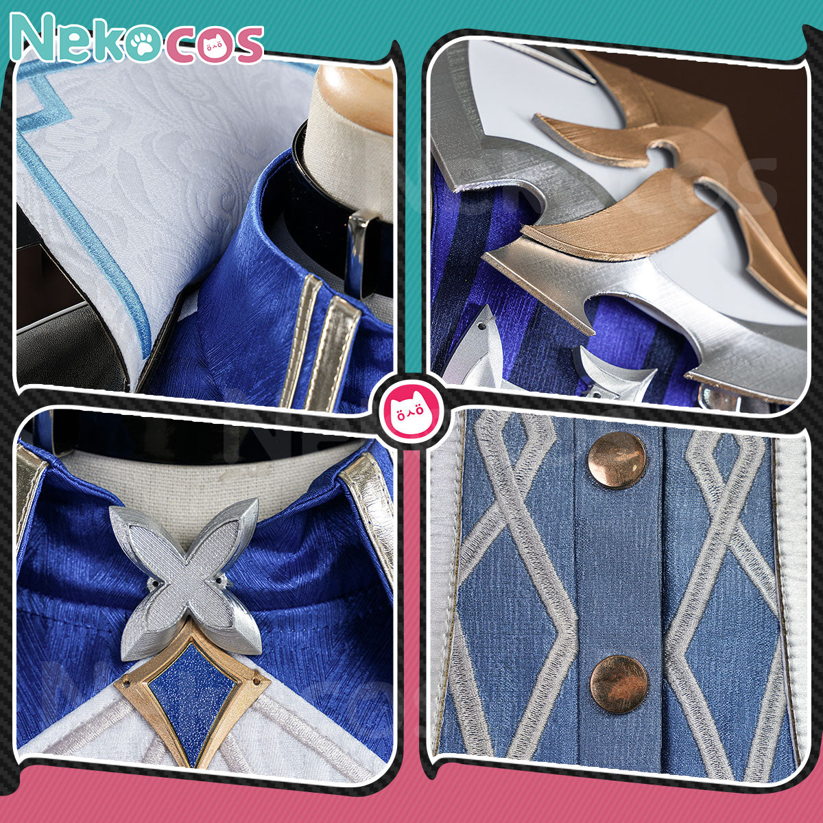 【Nekocos】Game Genshin Impact Cosplay Lohen Cosplay Costume Premium Edition | Custom-Tailor
