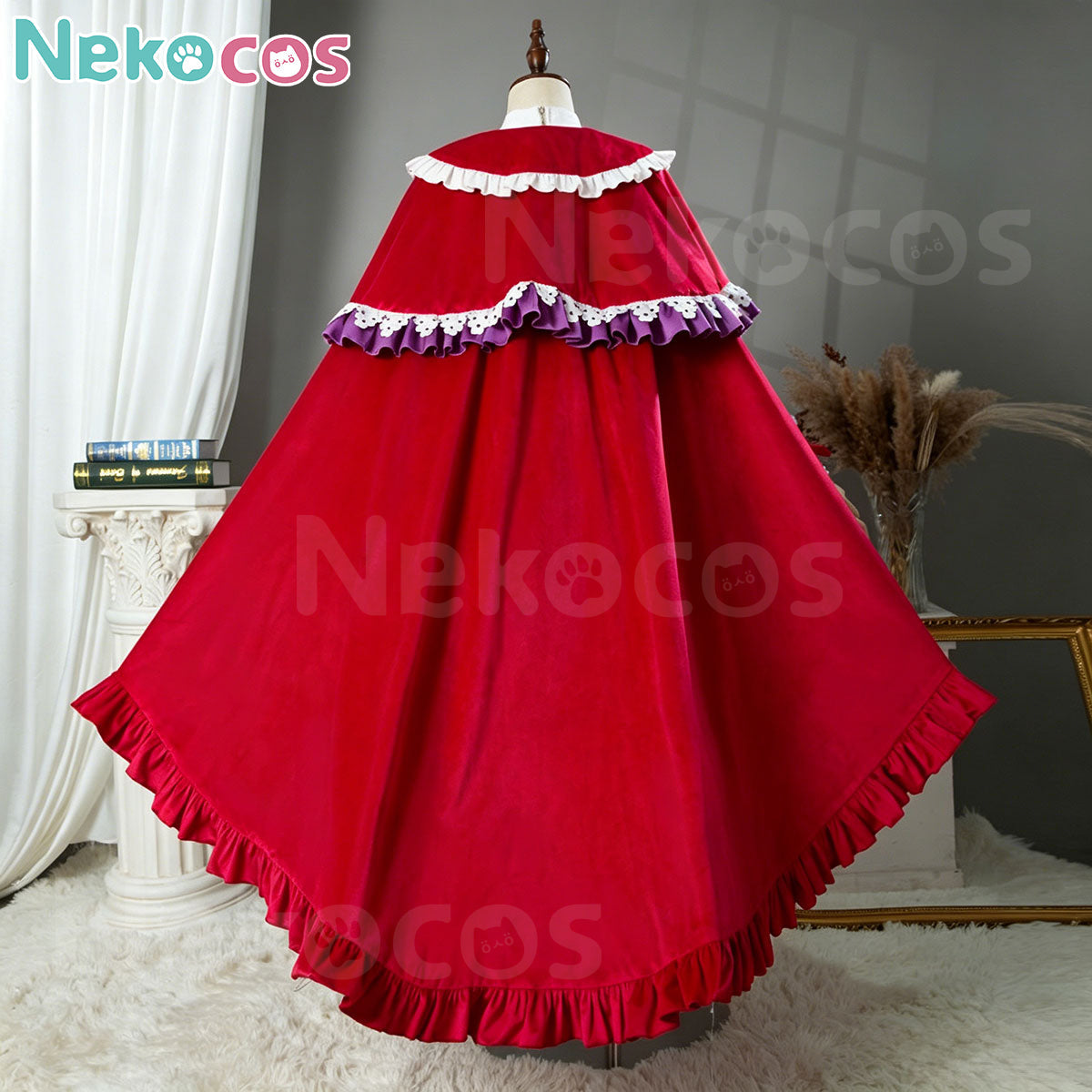 【Nekocos】Game Cosplay Laala Manaka Charafuku Kuji Online 10th Anniversary Cosplay Costume | In Stock