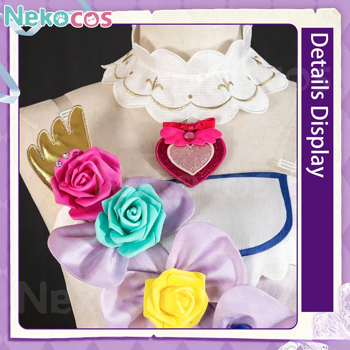 【Nekocos】Game Cosplay Laala Manaka Four Seasons Princess Cosplay Costume | In Stock