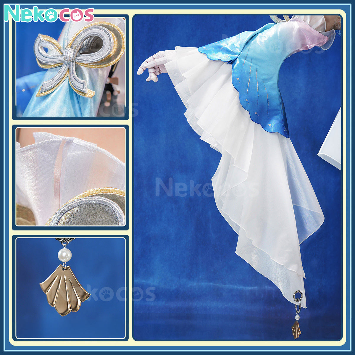 【Nekocos】Game Honkai: Star Rail Cosplay Pearl of Appraisal Cosplay Costume Premium Edition | In Stock