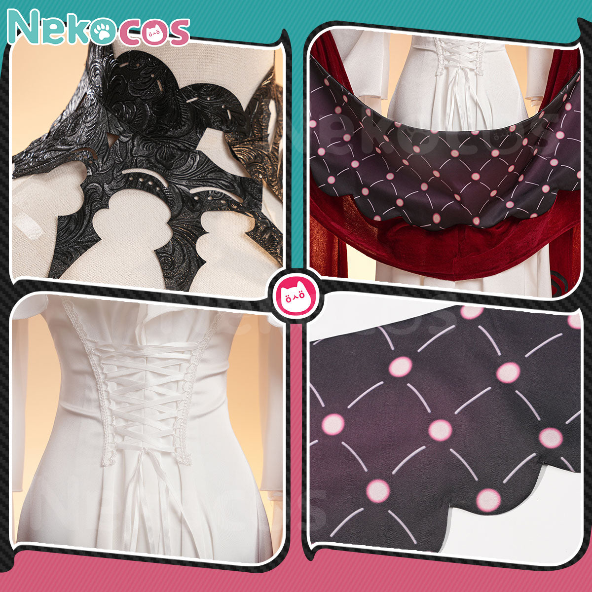 Genshin Impact Rosalyne Cosplay Costume | Custom-TailoredCostume,Game,Genshin Impact