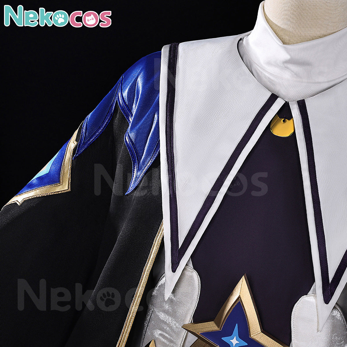 【Nekocos】Game Honkai: Star Rail Kitty Series Cosplay Sunday Cosplay Costume Premium Edition | In Stock - Detailed close-up of costume design.