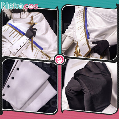【Nekocos】Game Arknights Ambience Synesthesia Cosplay Ulpianus Evangelist Cosplay Costume Premium Edition | Custom-Tailor