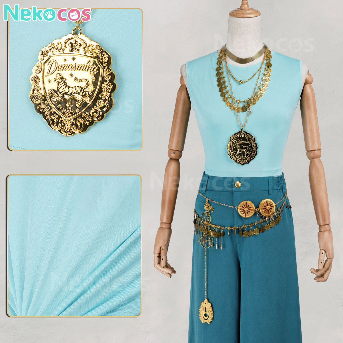 【Nekocos】Game Cosplay Minajael Tealrajah Cosplay Costume | Custom-Tailor