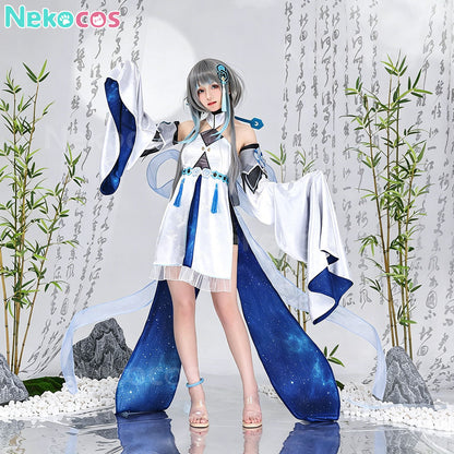 【Nekocos】Game Genshin Impact Cosplay Guizhong The God of Dust Cosplay Costume | In Stock