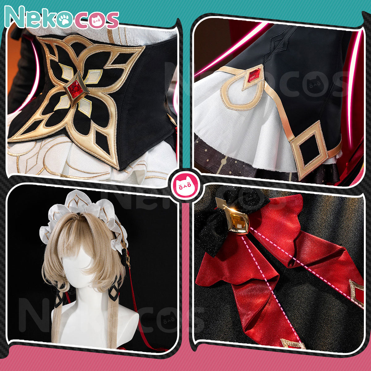 Genshin Impact Sandrone Cosplay Costume - Premium EditionCostume,Game,Genshin Impact