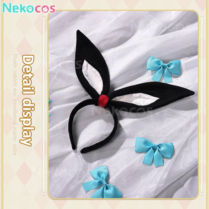 【Nekocos】Game Genshin Impact Cosplay Miliastra Wonderland Alice Maid Cosplay Costume | In Stock