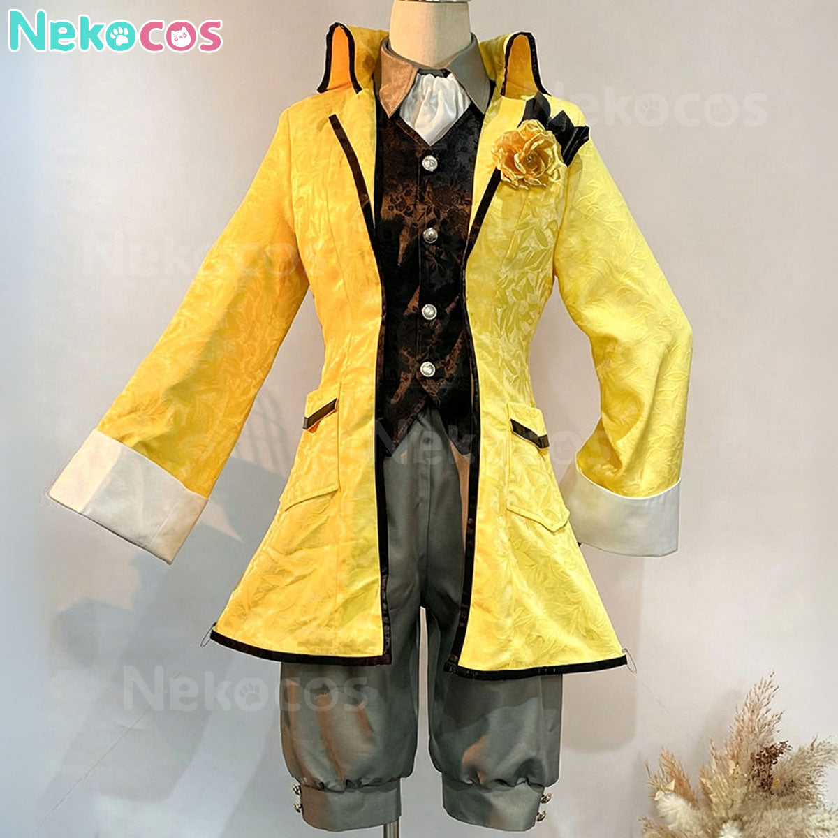 【Nekocos】Vocaloid Len Kagamine Servant of Evil Cosplay Costume Allen Avadonia | In Stock