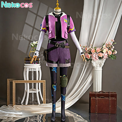【Nekocos】Game Valorant Cosplay Clov Cosplay Costume | In Stock