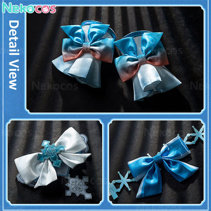 【Nekocos】Game Honkai Impact 3rd Cosplay Wintery Wishes Cosplay Costume Premium Edition | Custom-Tailor