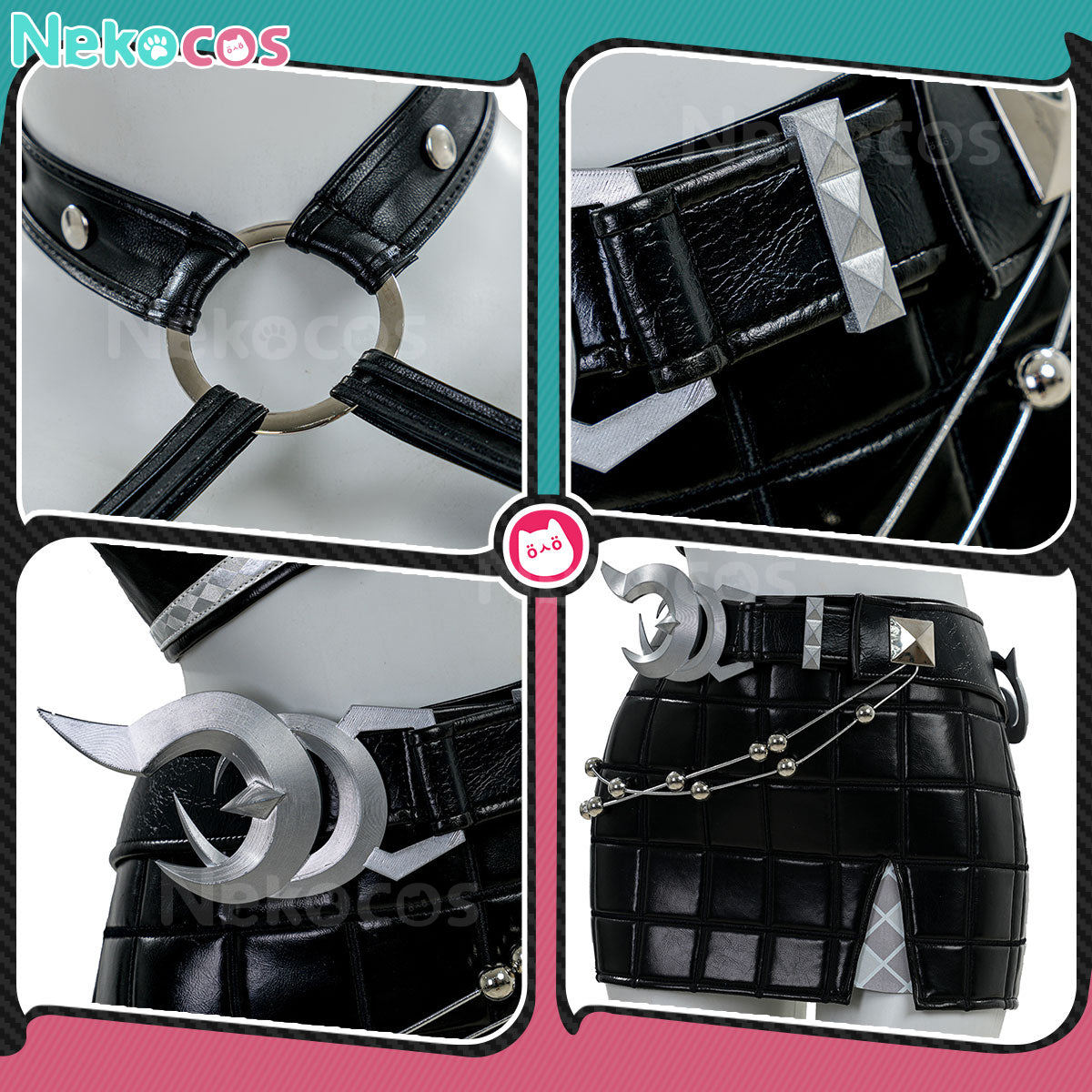 【Nekocos】Game Rivals Black Cat Urban Predator Cosplay Costume | Custom-Tailor
