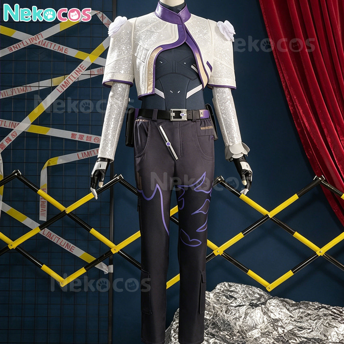 【Nekocos】Game Valorant Cosplay Vyse Cosplay Costume | In Stock