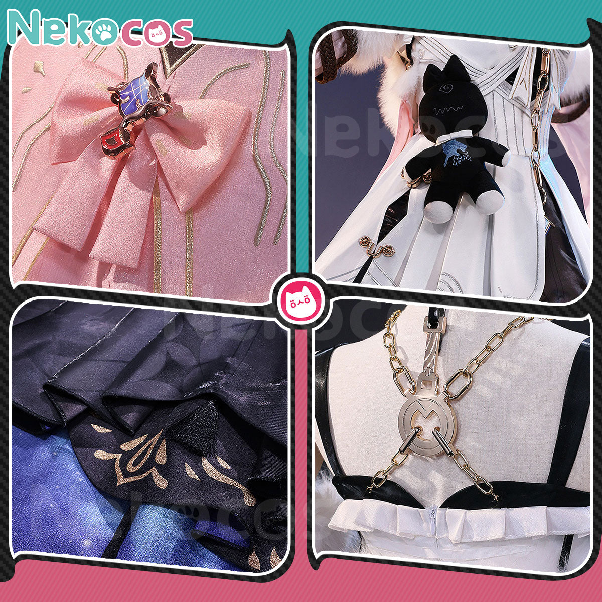 【Nekocos】Game Wuthering Waves Cosplay Denia Cosplay Costume Premium Edition | Custom-Tailor