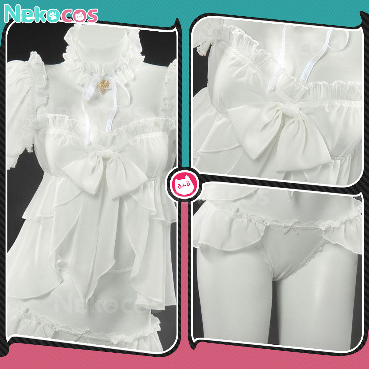 【Nekocos】Game Cosplay Dorothy Swimsuit Cosplay Costume | In Stock