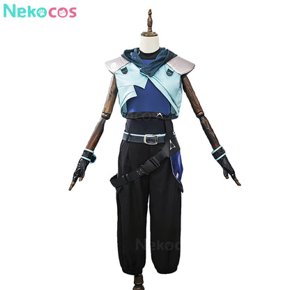 【Nekocos】Game Valorant Cosplay Jett Cosplay Costume | In Stock