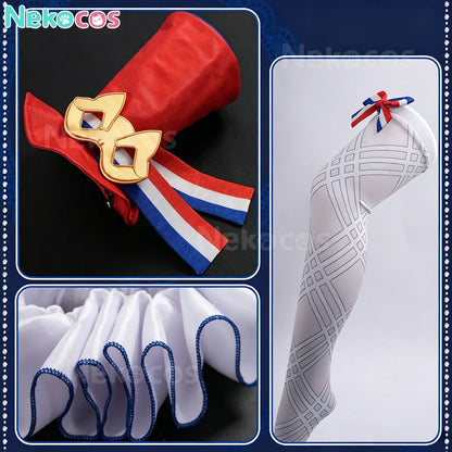 【Nekocos】Game Cosplay Hibiki Shikiin Cosplay Costume | In Stock