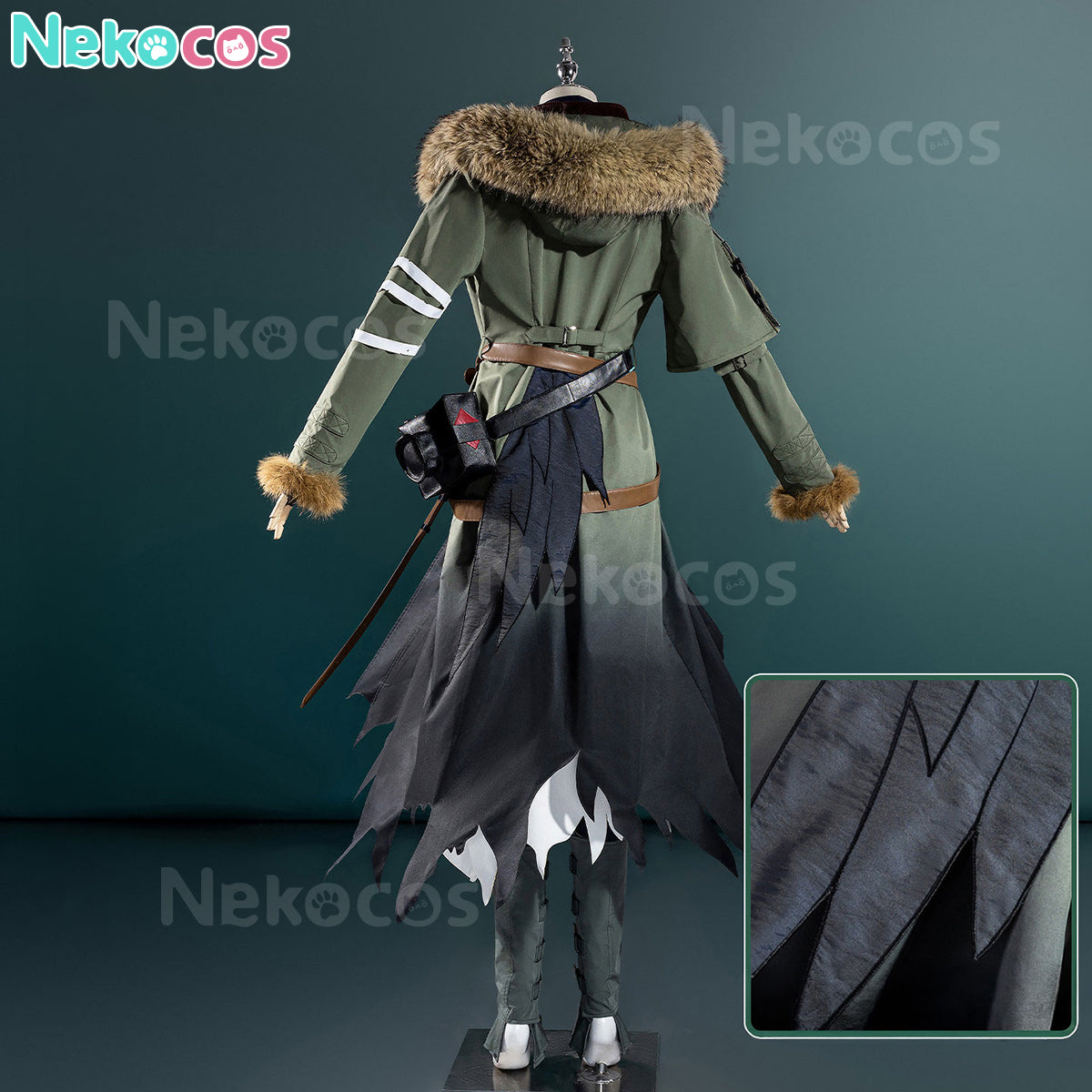 【Nekocos】Game Arknights Cosplay Snegurochka Cosplay Costume Premium Edition | In Stock