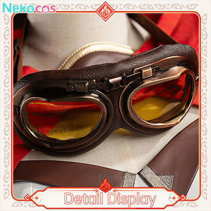 【Nekocos】Game Genshin Impact Cosplay Amber Cosplay Costume Premium Edition | Custom-Tailor