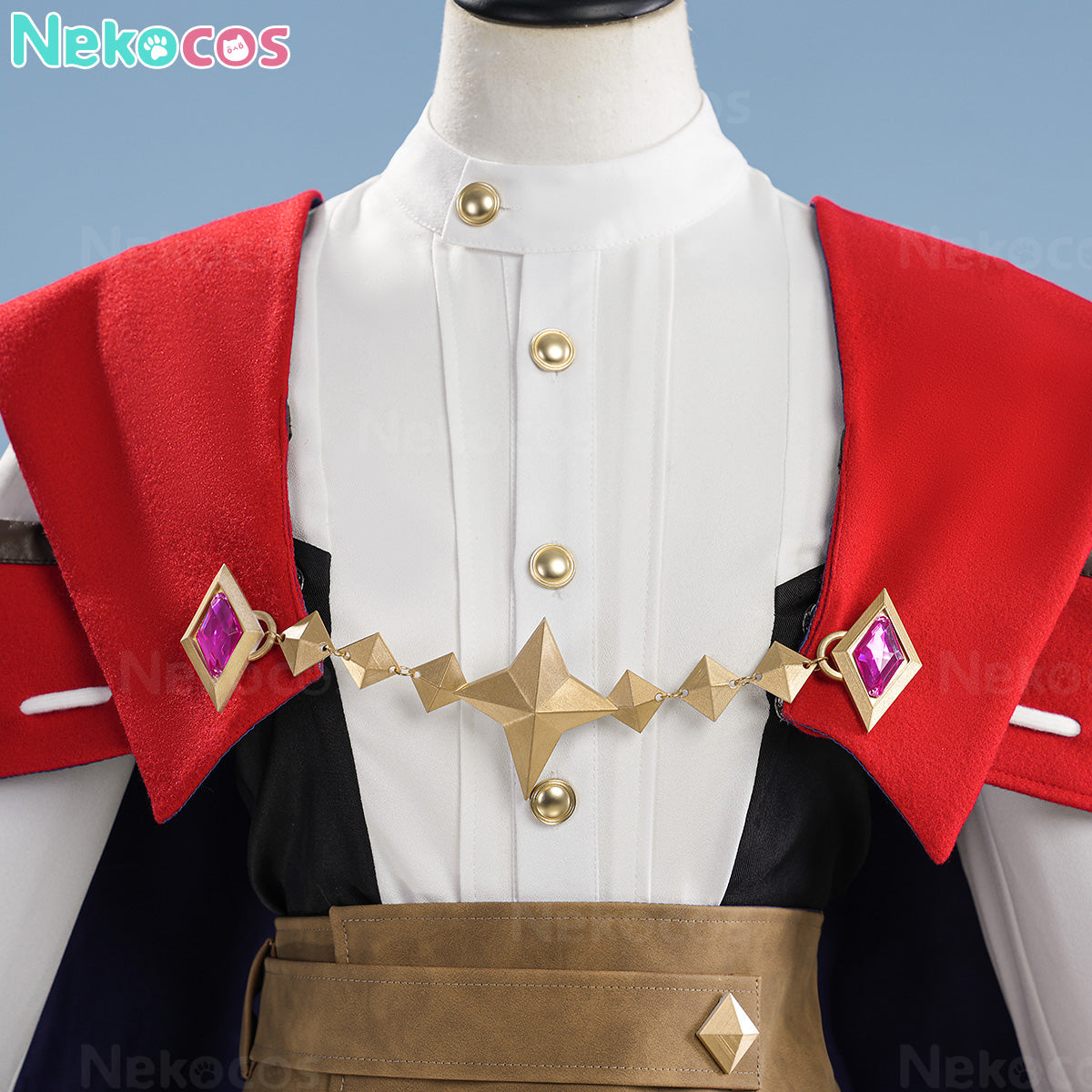 【Nekocos】Game Roco Kingdom Cosplay Enzo Cosplay Costume Premium Edition | Custom-Tailor
