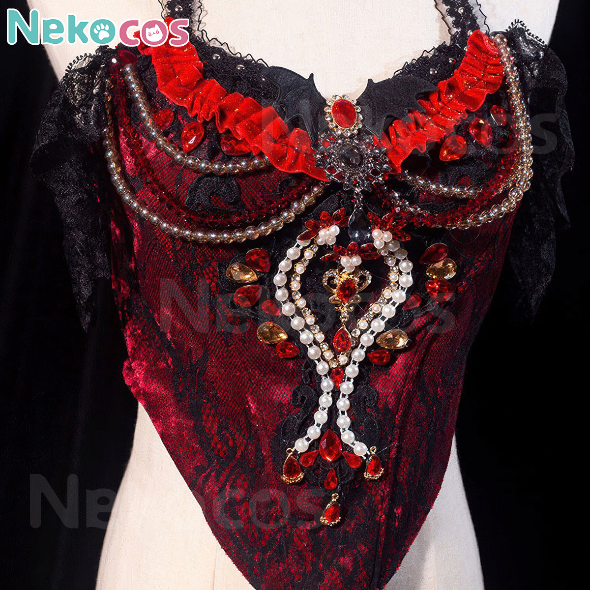 Skeleton Witch Halloween Cosplay Costume | Gothic Sorceress OutfitCostume,Halloween Costume
