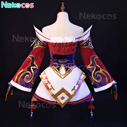 【Nekocos】Game League of Legends Cosplay Ahri The Nine Tailed Fox Cosplay Costume | Custom-Tailor