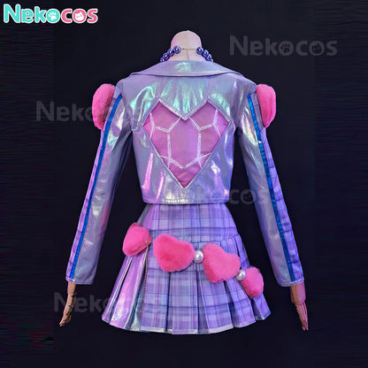 【Nekocos】Game League of Legends Cosplay Caitlyn Kiramman Heartthrob Caitlyn Cosplay Costume | In Stock