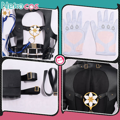 【Nekocos】Game Neverness to Everness Cosplay Daffodill Cosplay Costume | In Stock featuring gloves and costume details.