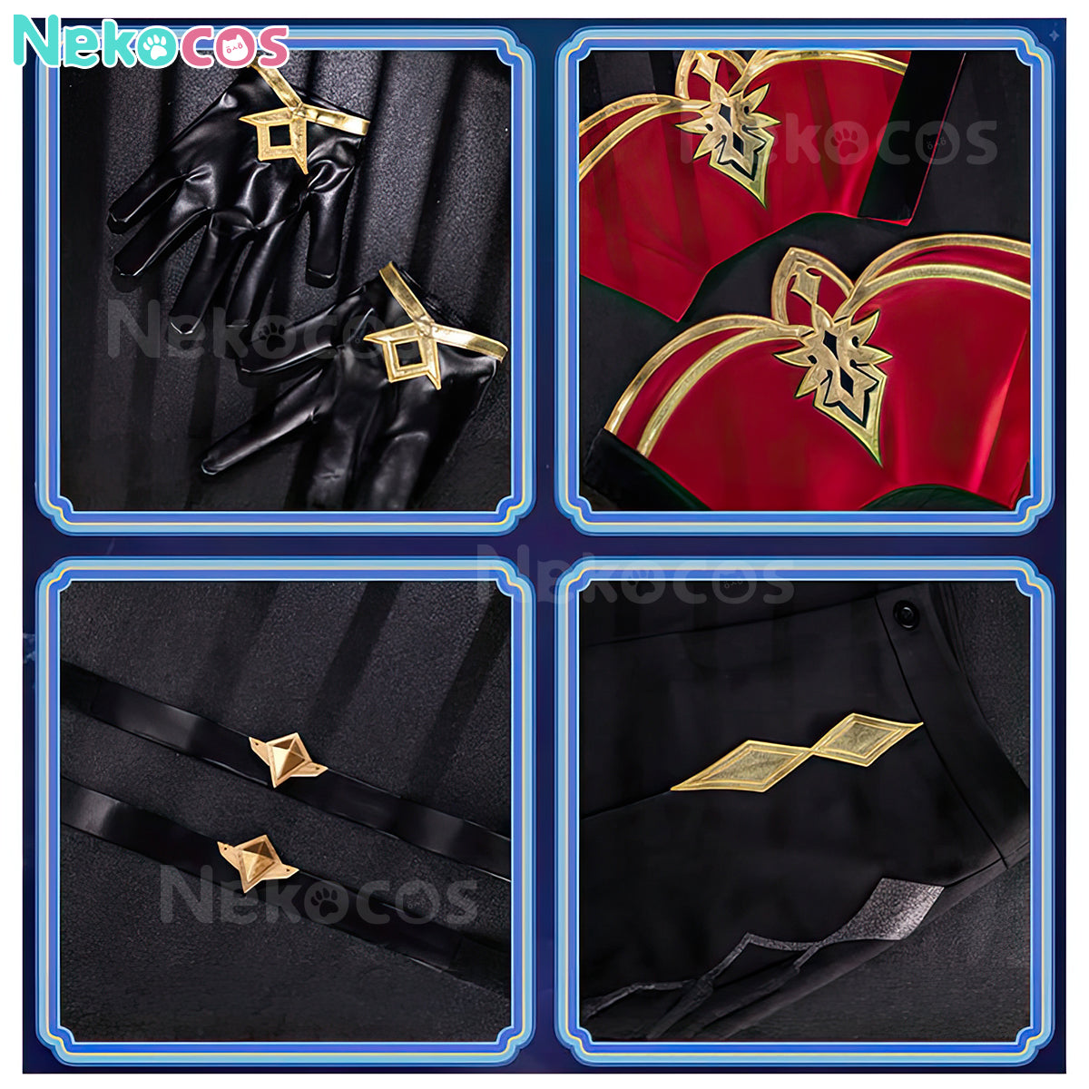 【Nekocos】Game Genshin Impact Cosplay Dahlia Cosplay Costume | In Stock