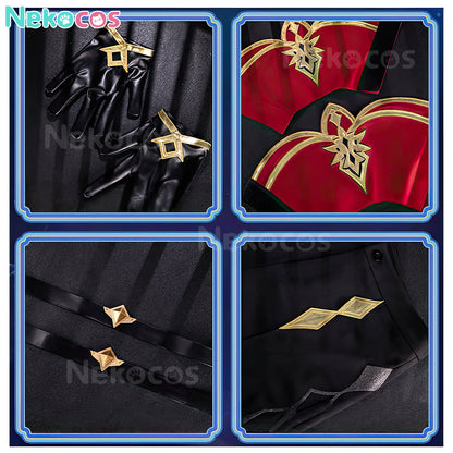 【Nekocos】Game Genshin Impact Cosplay Dahlia Cosplay Costume | In Stock