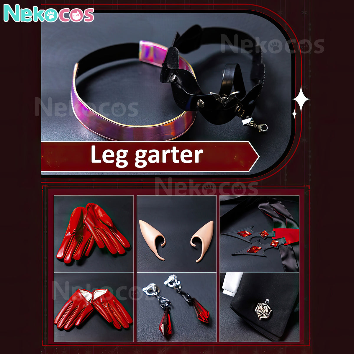 【Nekocos】Game Arknights Cosplay Entelechia Cosplay Costume | In Stock