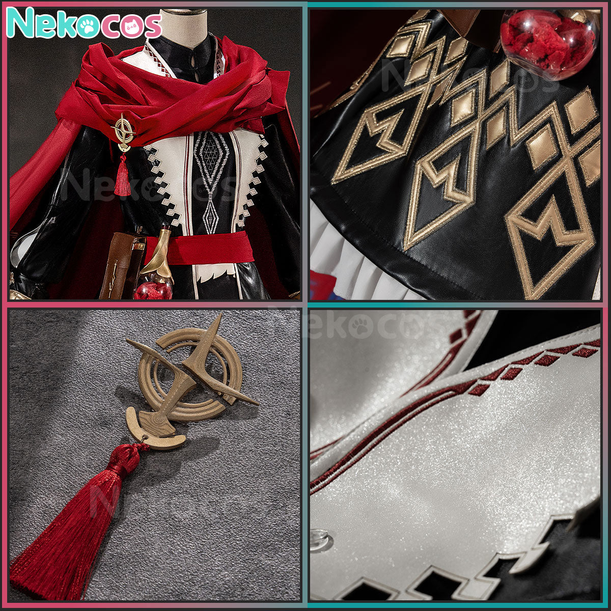 【Nekocos】Game Arknights Cosplay Exusiai the New Covenant Cosplay Costume Premium Edition | Custom-Tailor