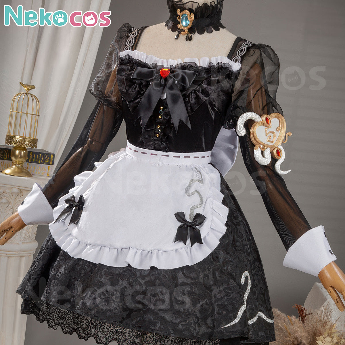 【Nekocos】Game Identity V Cosplay Crimson Priestess Cosplay Costume | In Stock