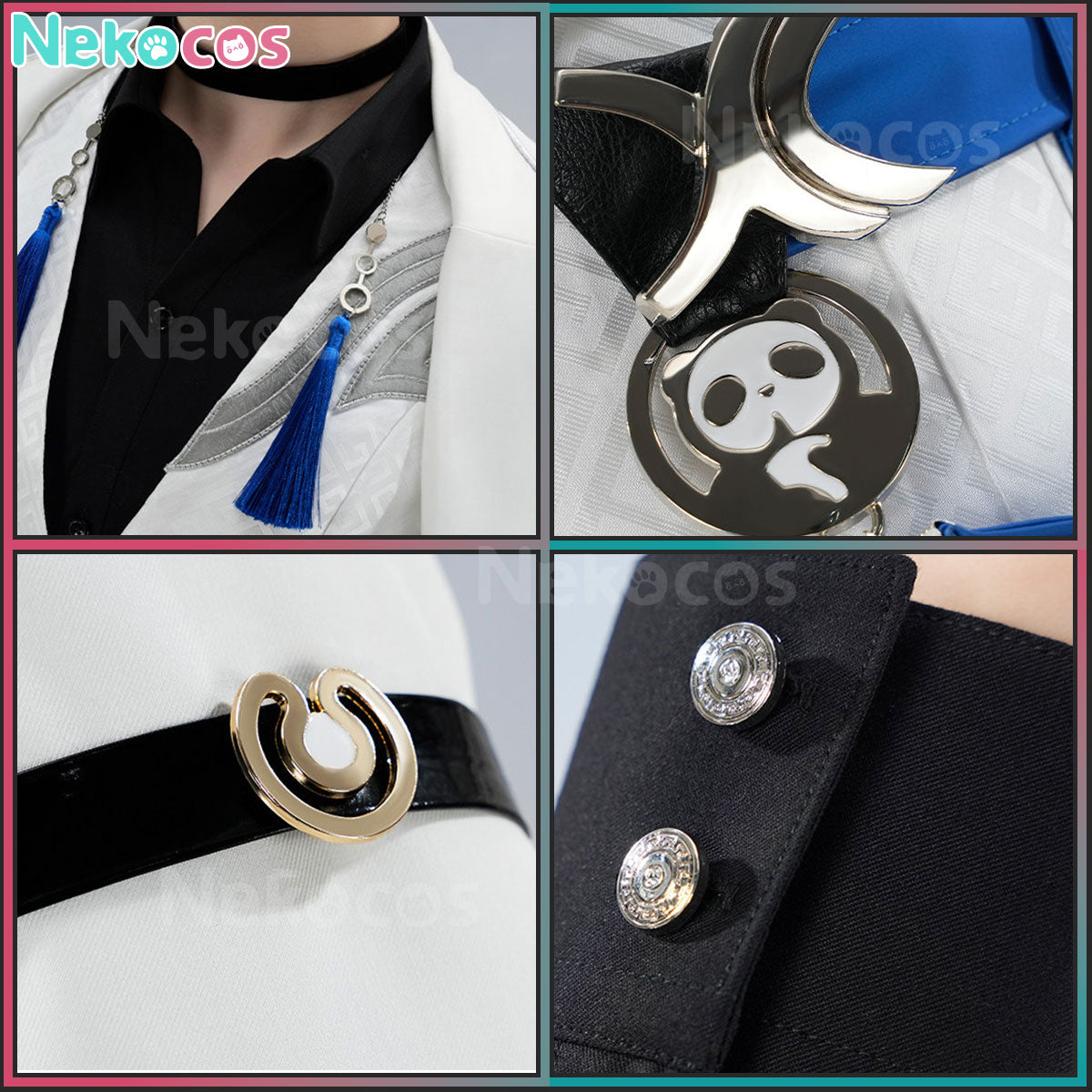 【Nekocos】Game Honkai: Star Rail Cosplay Jing Yuan Cosplay Costume Premium Edition | In Stock